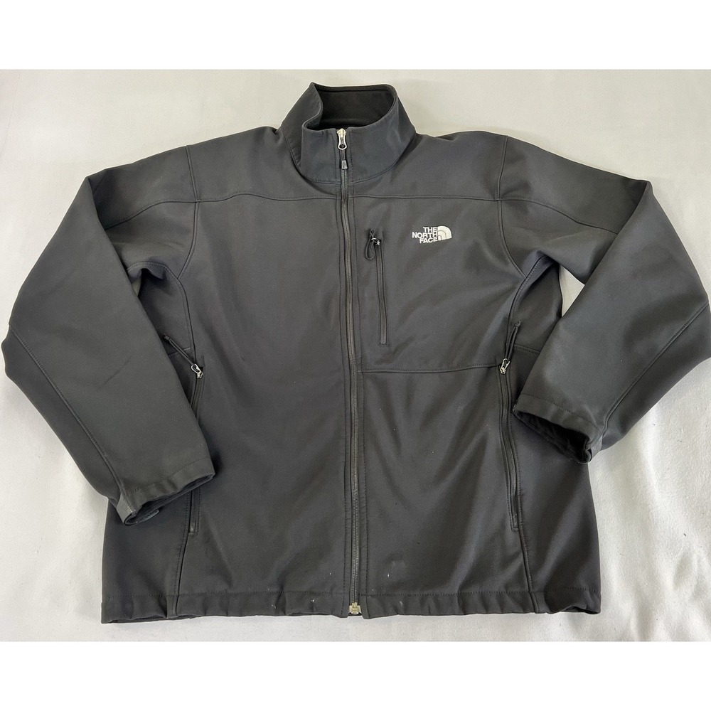 The North Face Logo Mens Sz Large Outdoor Hiking Softshell Jacket